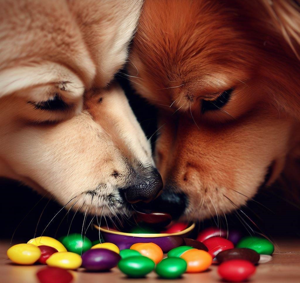 Are skittles safe for dogs