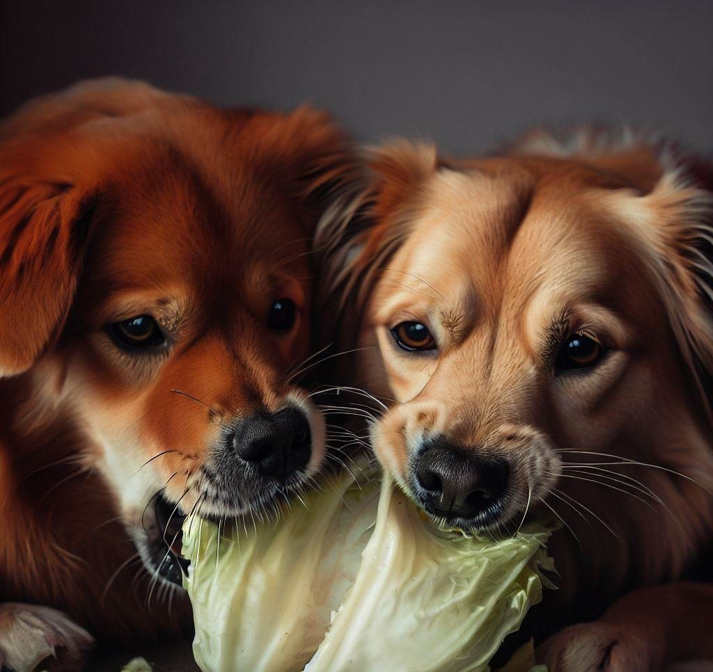 Can dogs eat cabbage stalks