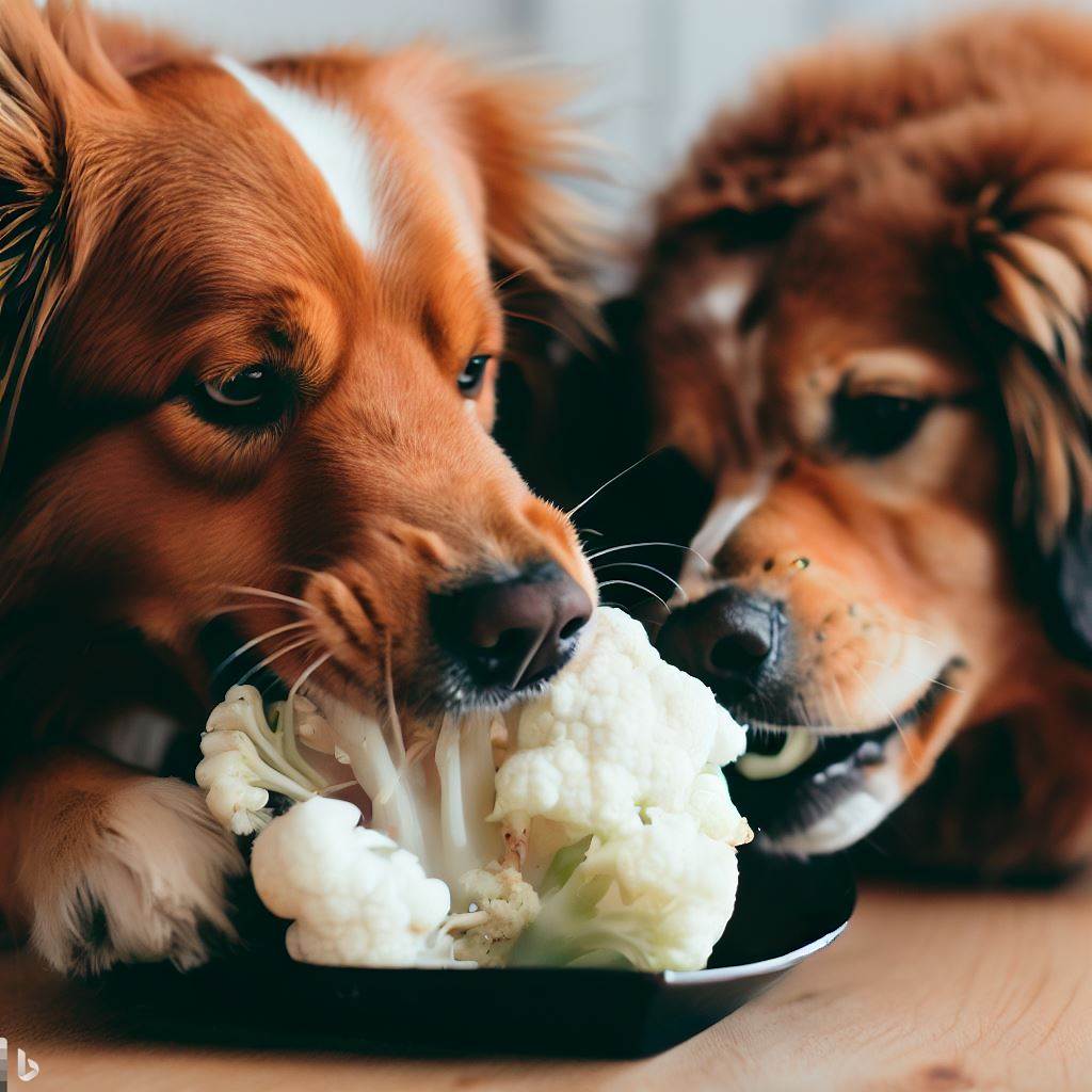 Can dogs eat cauliflower stalks