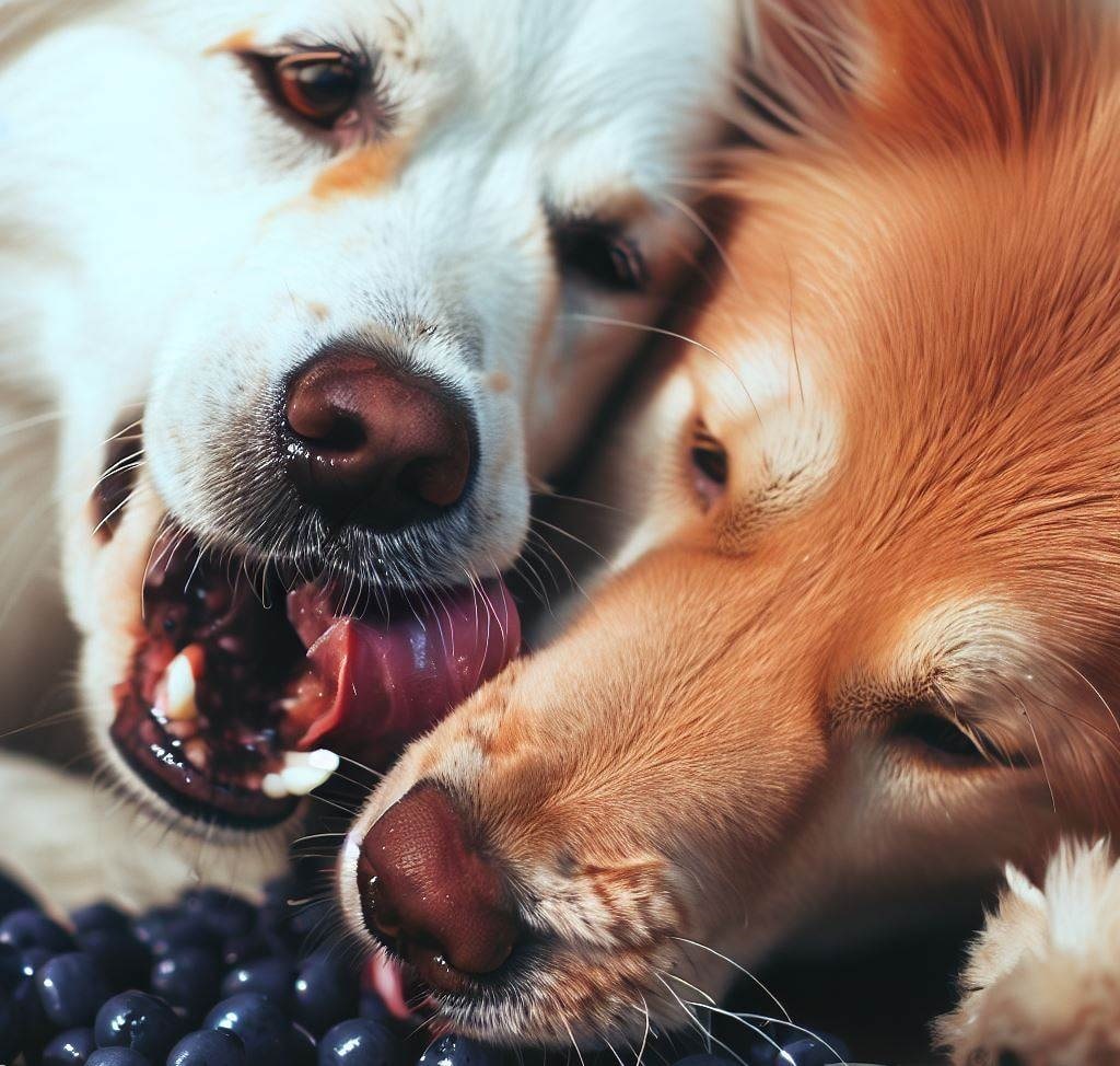 Can dogs eat frozen blueberries