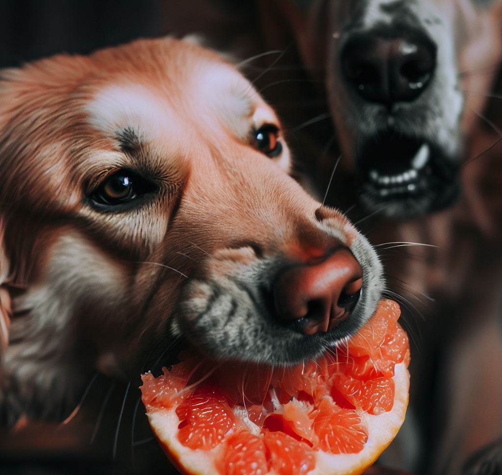 Can dogs eat grapefruit peel