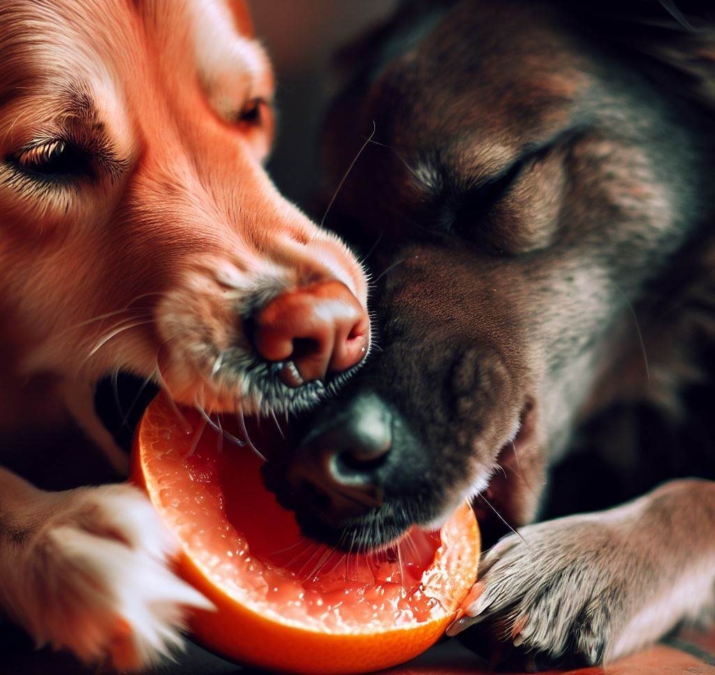 Can dogs eat grapefruit pulp