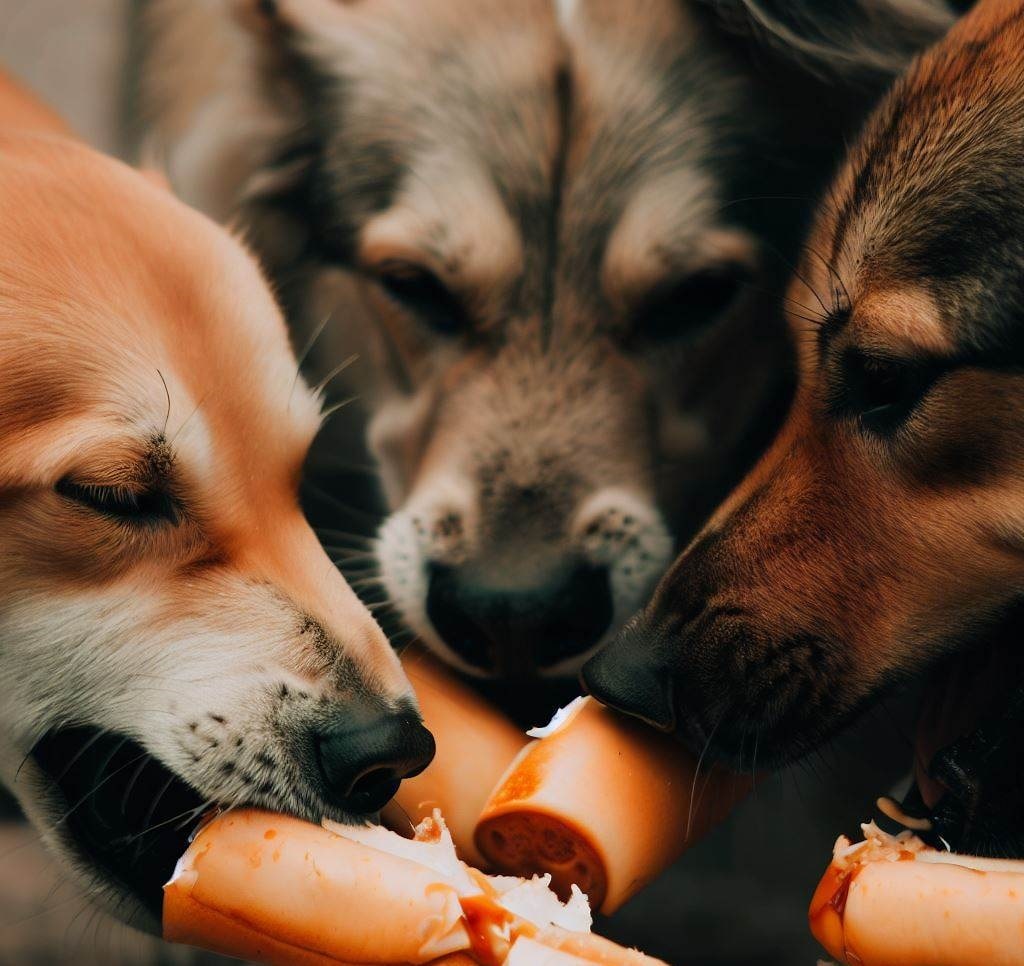 Can dogs eat hot dogs in brine