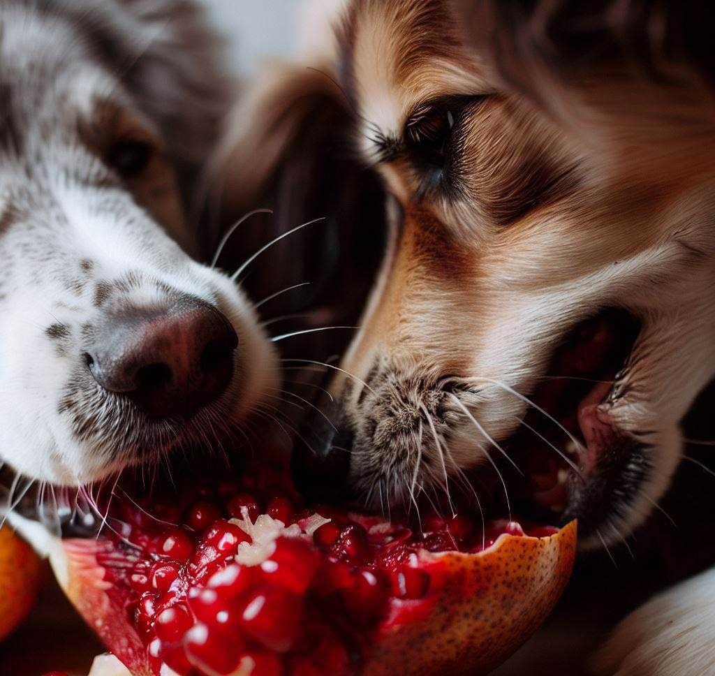 Can dogs eat pomegranate skin