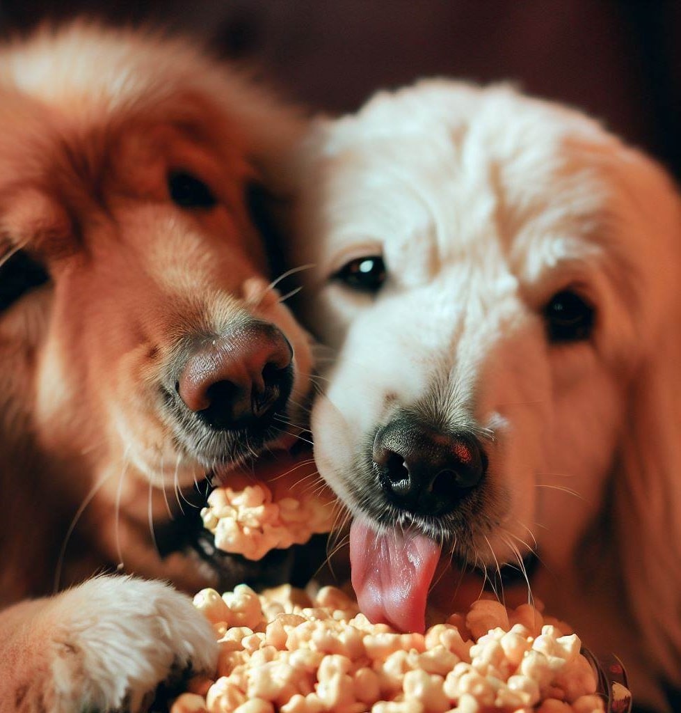 Is caramel popcorn toxic to dogs