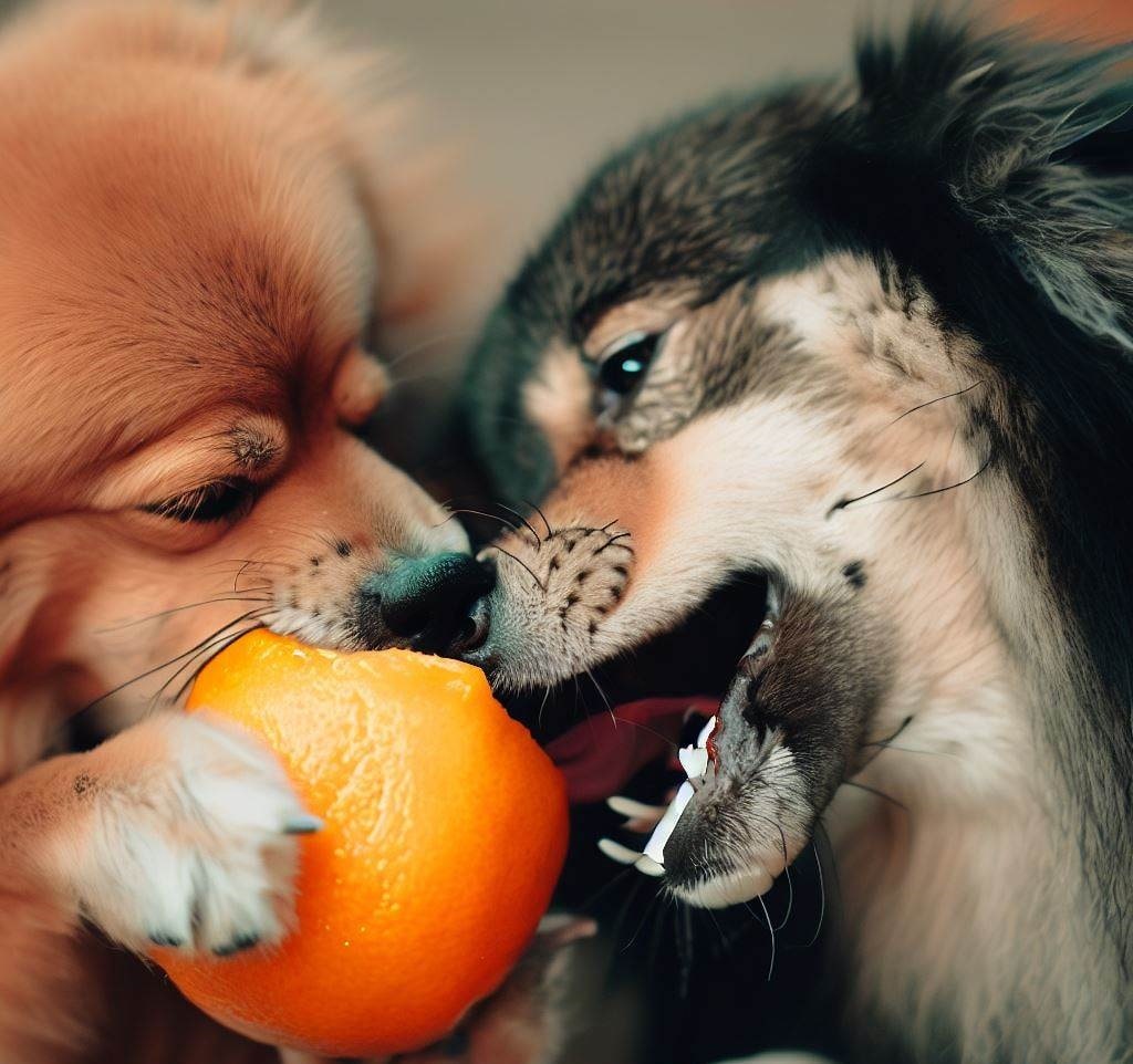 Can dogs eat orange peels