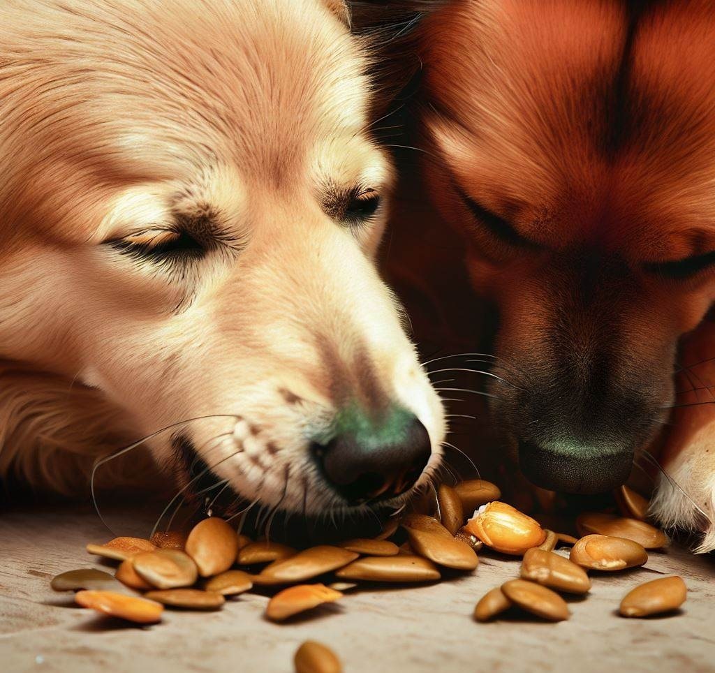 Can puppies eat pumpkin seeds