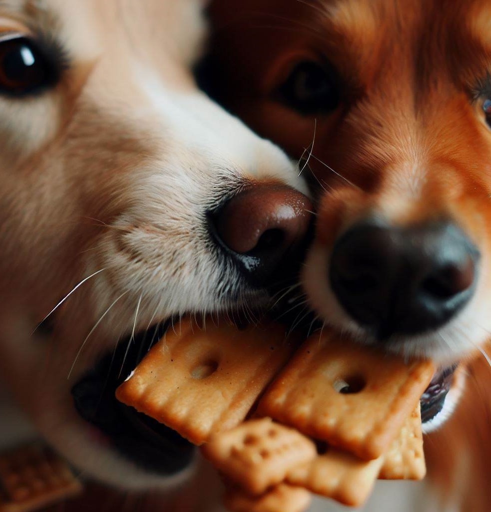 Are graham crackers safe for dogs