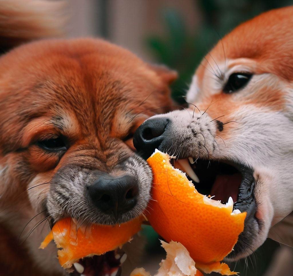 Risks Associated with Dogs Eating Orange Peels